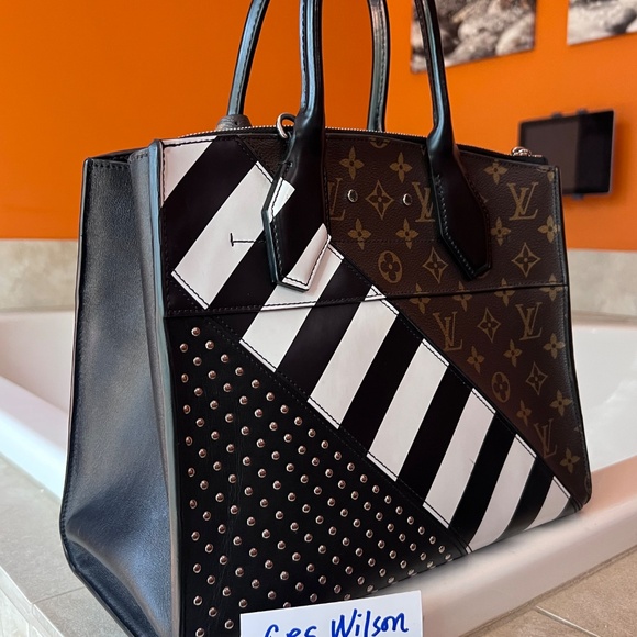SOLD Louis Vuitton Calfskin Monogram City Steamer Stud MM - Picture 3 of 11